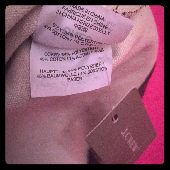 ONLY 1! J. Crew Camo Tote - Picture 10 of 10